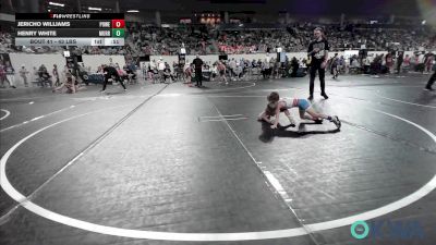 43 lbs Consi Of 16 #2 - Jericho Williams, Powerhouse vs Henry White, Murray County Takedown Club