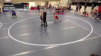 Girls K-8 - 84 Peyton Pederson, Apple Valley-Girls vs Nicole Nielsen, Albert Lea-Girls