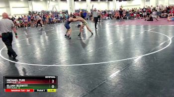 144 lbs Semis & Wb (16 Team) - Michael Turi, MAWA Blue vs Elijah Blewitt, Iowa Black