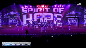 Sanford All-Star Cheerleading - Aqua [2026 L2 Junior - D2 - Small Day 2] 2026 Spirit of Hope Grand Nationals