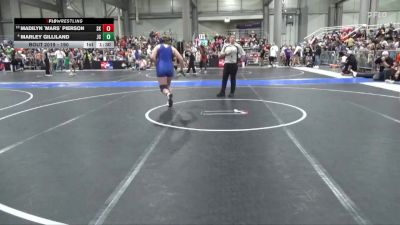 190 lbs Champ. Round 1 - Madilyn `Mars` Pierson, Sunflower Kids vs Marley Gilliland, Jackson CO