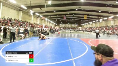 116 lbs Quarterfinal - Peyton Seimy, Other Team vs Sonny Solano, Duran Elite