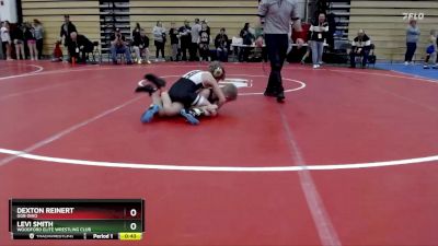 70 lbs Cons. Round 3 - Levi Smith, Woodford Elite Wrestling Club vs Dexton Reinert, GGB Ohio