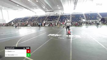 54 lbs Consi Of 8 #1 - Colten Black, Ravage WC vs Athena Gonzalez, Rancho Bernardo WC