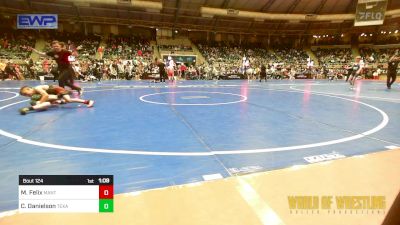 76 lbs Quarterfinal - Masten Felix, MANTANONA-TC vs Cael Danielson, Texas Elite