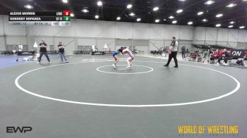 100 lbs Rr Rnd 5 - Alexis Morris, Lost City Wrestling Club vs Odessey Esparza, Best Trained 7-12 TX
