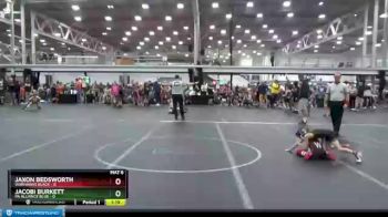 48 lbs Round 1 (4 Team) - Jaxon Bedsworth, Warhawks Black vs Jacobi Burkett, PA Alliance Blue