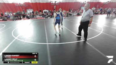 126 lbs Champ. Round 1 - Landen Kelly, Holmen Viking Wrestling Club vs Landen Ramsey, Wisconsin