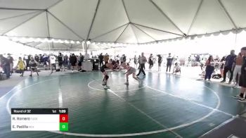 113 lbs Round Of 32 - Richard Romero, Tucson Pride WC vs Ethan Padilla, Silverback WC