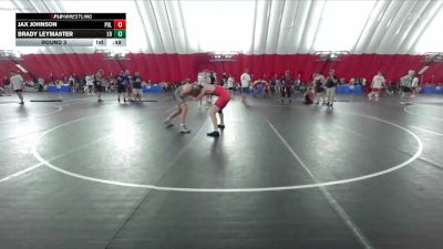 155-156 B Round 3 - Jax Johnson, Pulaski vs Brady Leymaster, Xavier-Cedar Rapids
