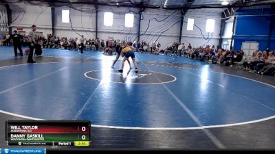 Silver 141 lbs Champ. Round 1 - Will Taylor, Augustana (IL) vs Danny Gaskill, Wisconsin-Whitewater