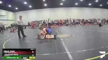 96 lbs Round 3 - Jonathan Pritz, Dogtown vs Briar Jones, Tribe Wrestling Club