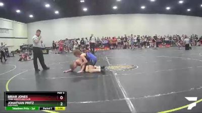 96 lbs Round 3 - Jonathan Pritz, Dogtown vs Briar Jones, Tribe Wrestling Club