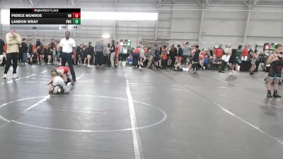 56 lbs Round 3 (6 Team) - Pierce Monroe, Valor Wrestling vs Landon Wray, Perrysburg WC