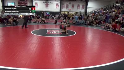 74-81 lbs Quarterfinal - Nathan Dunn, Fort Madison Wrestling vs Adrian Leopard, DC Elite