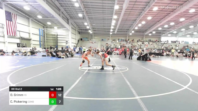 132 lbs Rr Rnd 2 - Dresden Grimm, Young Guns Yellow vs Colin Pickering ...