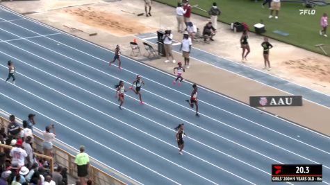 Youth Girls' 200m, Finals 4 - Age 9