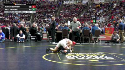 107 lbs 3rd Place - Nathan Schuman, Honesdale vs Riley Crandall, Faith Christian