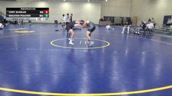 157 lbs 3rd Place Match - Braxton Peacher, Iowa Western Community College vs Cory Scanlan, North Iowa Area Community College