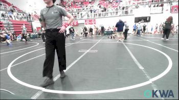 46 lbs Semifinal - Beckham McKaig, Standfast vs Tanner Birch, Tecumseh Youth Wrestling