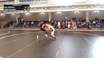 174 lbs Cons. Round 4 - Breck Williams, Adams State vs Erik Lessears, Briar Cliff (Iowa)