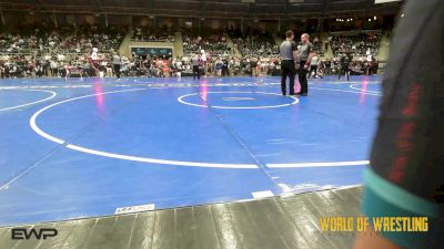 96 lbs Consi Of 8 #2 - Maximus Durrer, Oakdale vs Tristen Cross, Brushy Wrestling Club