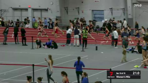 Women's Mile, Finals 10