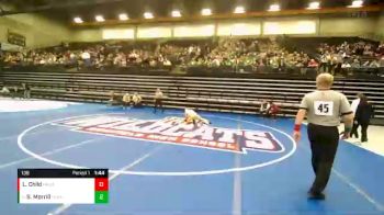 138 lbs Champ. Round 1 - Sam Morrill, Salem Hills vs Landon Child, Northridge