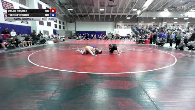 145 lbs Cons. Round 5 - Dylen Ritchey, Fort Hays State vs Jennifer Soto, Tarleton State