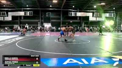 130 lbs Round 2 - Riella Garza, Sunnyside Wrestling vs Sophia Perez, Grindhouse WC