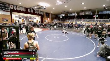 132 lbs Champ. Round 2 - Samuel Irizarry, Lake Stevens vs Justin Broxton, Kelso