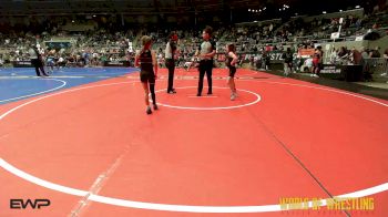 68 lbs Round Of 16 - Mila Sebolt, Sebolt Wrestling Academy vs Kynlee Cary, Owasso Takedown Club