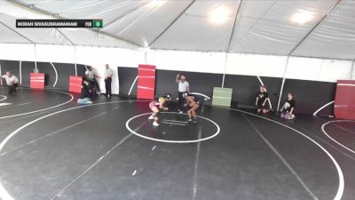 105 lbs Cons. Round 3 - Norah Sivasubramaniam, Portola vs Malia Quirante, Pounders Wrestling Club