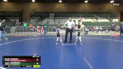 43 lbs Round 1 - Najm Toomey, Hammer Time Wrestling Academy vs Alec Anderson, Moyer Elite Wrestling