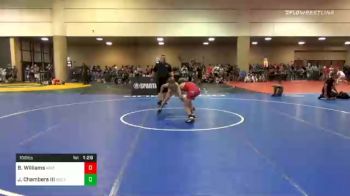 106 lbs Quarterfinal - Breck Williams, Arizona vs James Chambers III, South Carolina