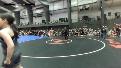 16U Girls FS - 130 lbs Cons. Round 1 - Audrie Longwell, WA vs Alexa Gonzalez, WA