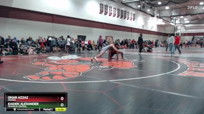 150 lbs Cons. Round 2 - Omar Azzaz, Fishers vs Kaiden Alexander, Franklin Central