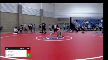 109 lbs Cons. Round 6 - Blake Doss, New Palestine vs Case Bridge, Avon