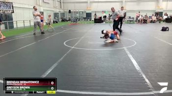 72 lbs Finals (2 Team) - Greyson Brown, Revolution Elite vs Brendan Bernatowicz, Revolution/WVW