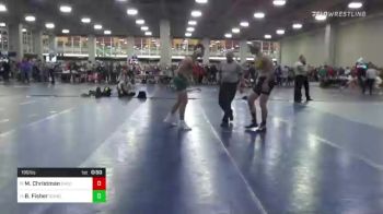 190 lbs Consi Of 8 #1 - Maddex Christman, Emery vs Breccan Fisher, Snow Canyon