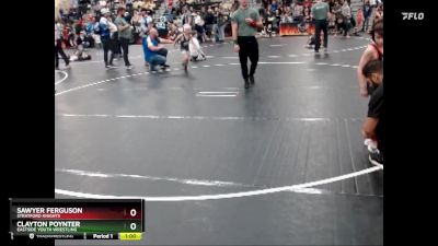 61 lbs Cons. Round 1 - Sawyer Ferguson, Stratford Knights vs Clayton Poynter, Eastside Youth Wrestling