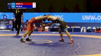 61 kg 1/8 Final - Endrio Avdyli, Albania vs Blayne Helou, Canada