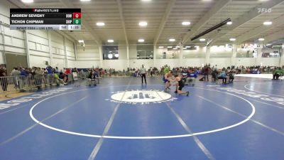 136 lbs Round Of 16 - Andrew Sevigny, Bow vs Tichon Chipman, Shipbuilders WC