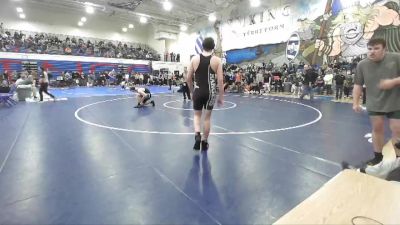 175 lbs Cons. Round 2 - Isaiah Lewis, East Valley (Spokane) vs Archer Gaines, Selkirk