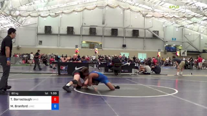 60 kg Consi Of 8 #2 - Terrell Barraclough, Sanderson Wrestling Academy ...