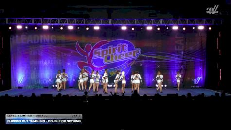 Flipping Out Tumbling - Double or Nothing [2026 L6 Limited - XSmall Day 2] 2026 Spirit Cheer Grand Nationals