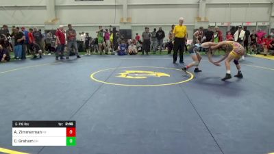 E-118 lbs Consolation - Austin Zimmerman, NY vs C.j. Graham, OH