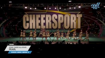 Zone Cheer All-Stars - Pearl [2023 L3 Junior - Medium - B] 2023 CHEERSPORT National All Star Cheerleading Championship
