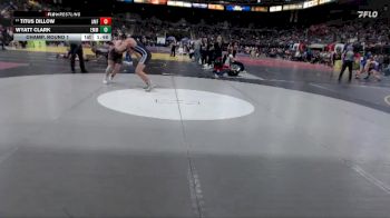 157 lbs Champ. Round 1 - Titus Dillow, American Falls vs Wyatt Clark, Emmett