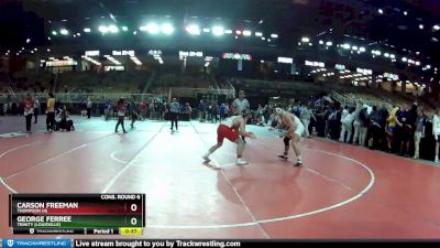 170 lbs Cons. Round 6 - Carson Freeman, Thompson HS vs George Ferree, Trinity (Louisville)